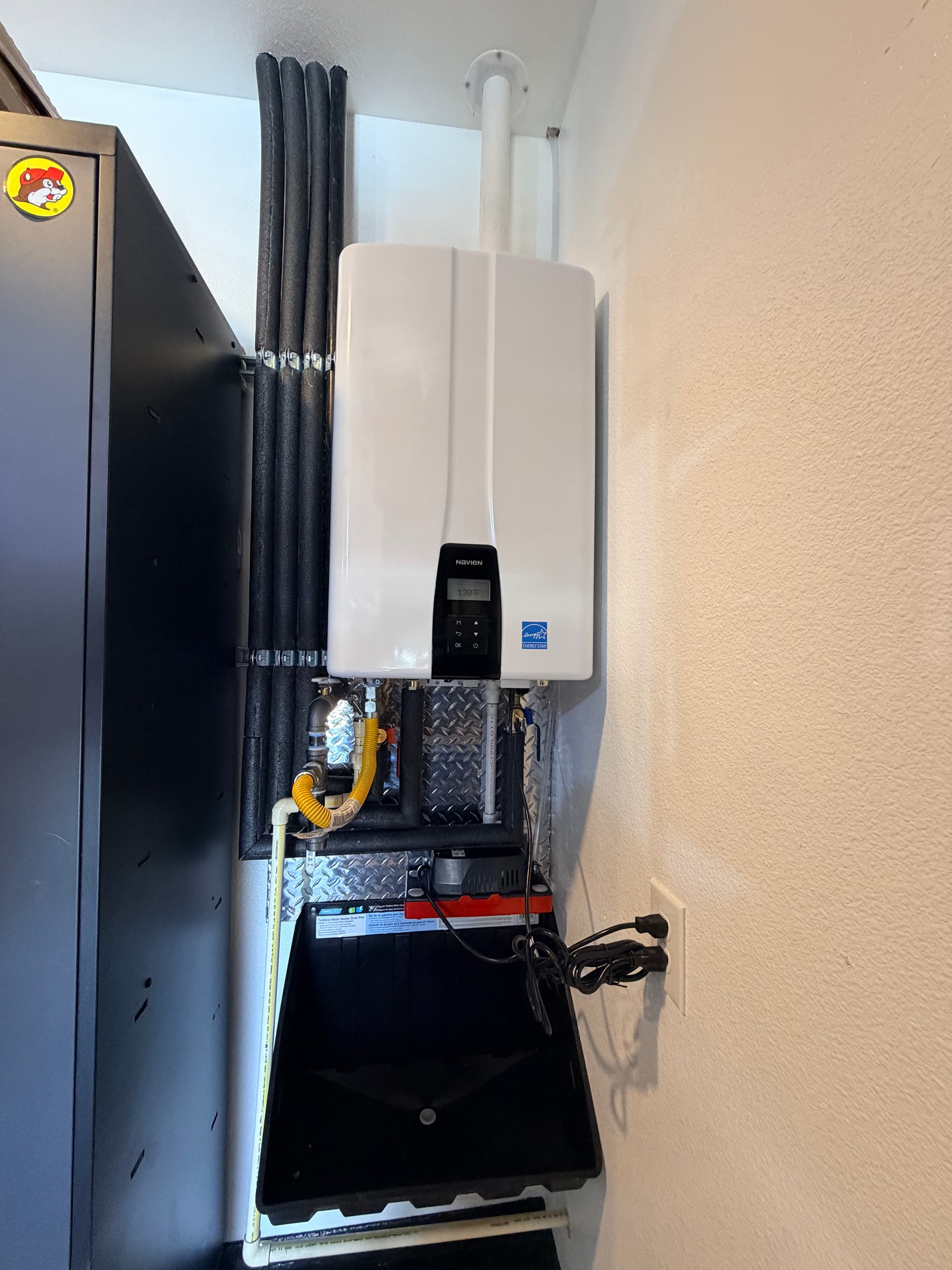 Modern Tankless Water Heater Installation image