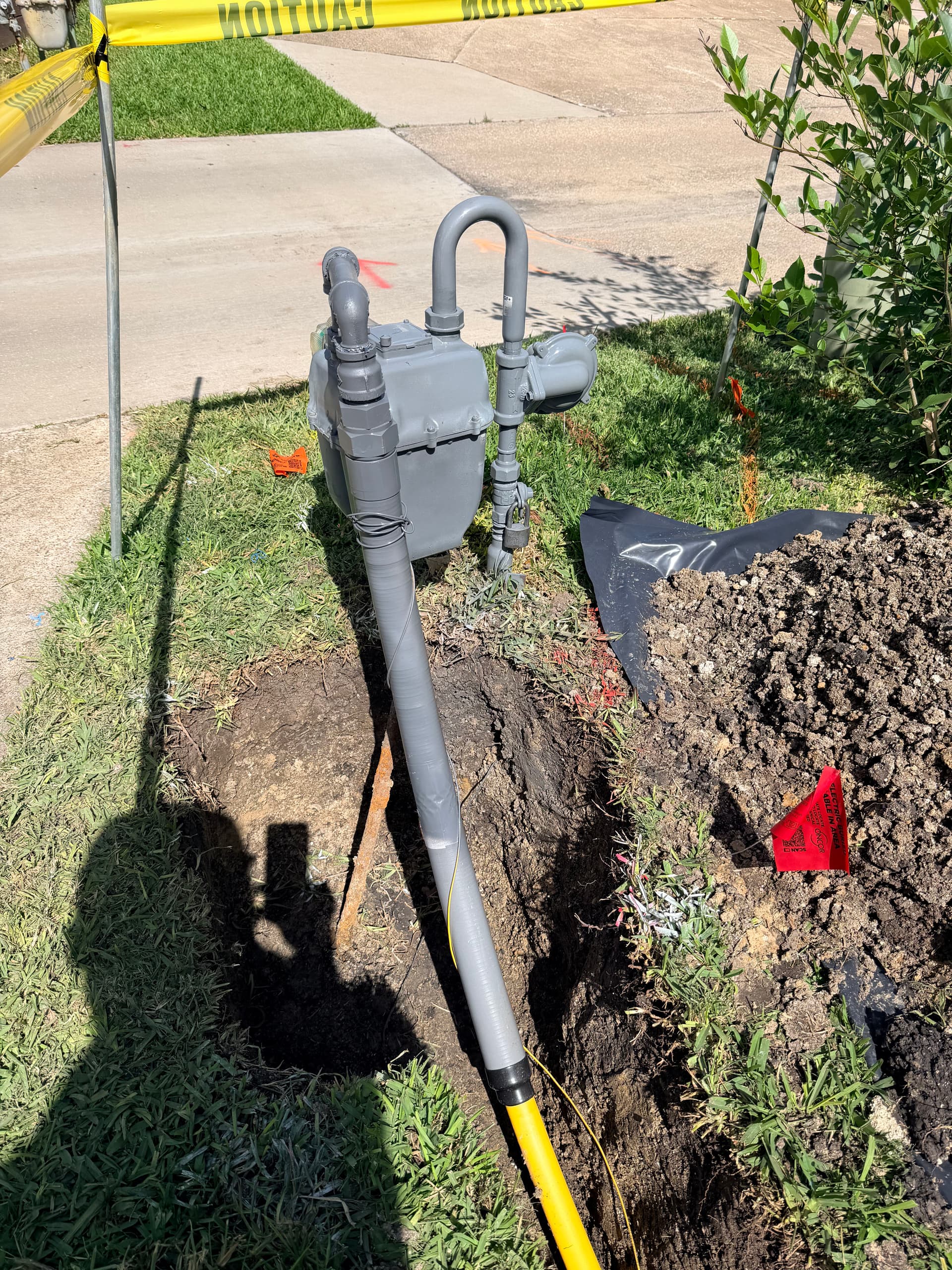 Gallery photos for Gas Line Leak Repair Done Right - No Shortcuts: Image #2