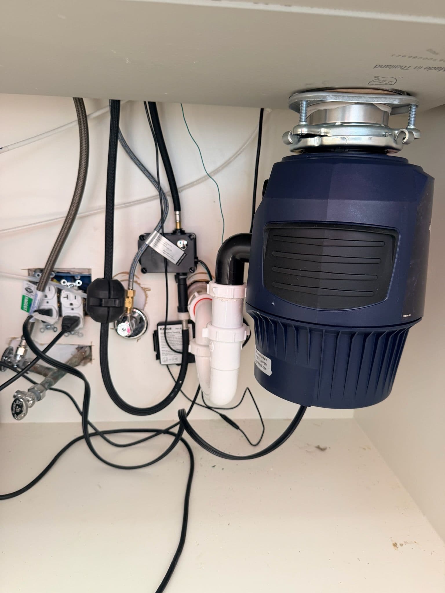 Project Quiet Disposal Installation for a Greenville Kitchen image