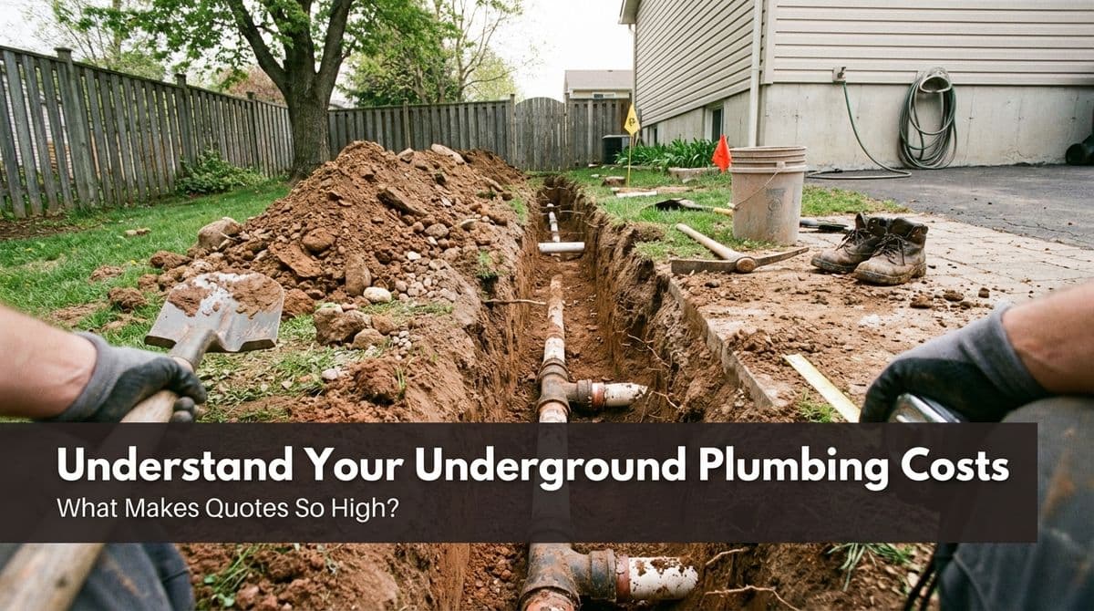 Blog post Why Underground Plumbing Repairs Cost So Much image