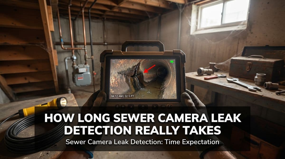Blog post How Long Sewer Camera Leak Detection Really Takes image